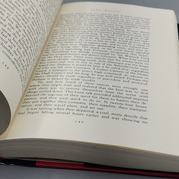 Terry Brooks First King of Shannara HC DJ 1st Edition 1996 w/ Color Map - Picture 11 of 14